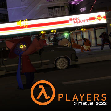 first revision of Lambda Players playlist cover.
