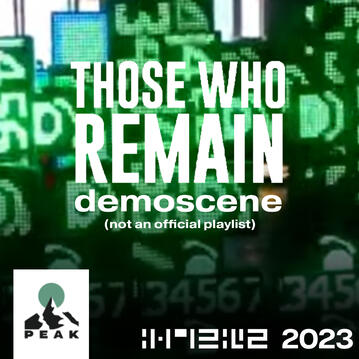 Those Who Remain: demoscene is a playlist made and inspired by Sanguine Fountain by Vendex, and contains tracks related. It is the fourth playlist in the TWR series.